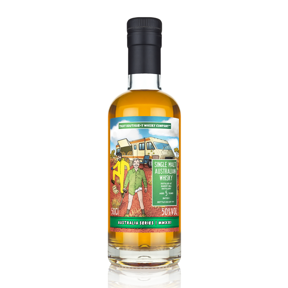 That Boutique-y Whisky Company Bakery Hill Distillery 5 Year Old Single Malt Whisky 500ml - Kent Street Cellars