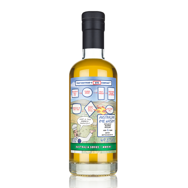 That Boutique-y Whisky Company Belgrove Distillery 4 Year Old Rye Whisky 500ml
