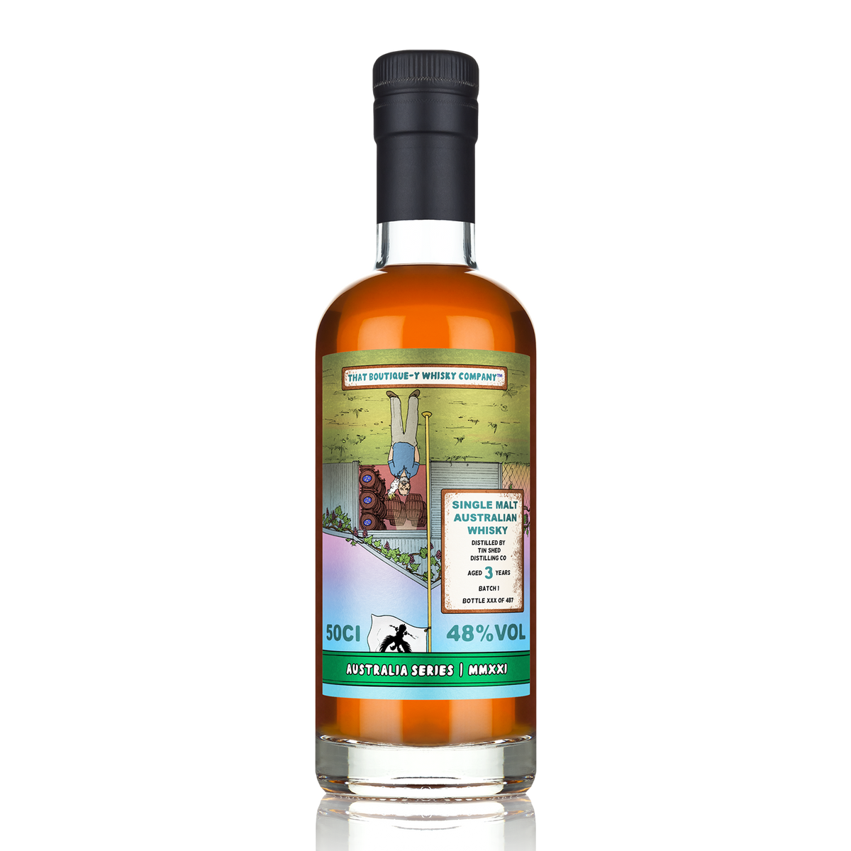 That Boutique-y Whisky Company Tin Shed Distilling Co 3 Year Old Single Malt Whisky 500ml - Kent Street Cellars