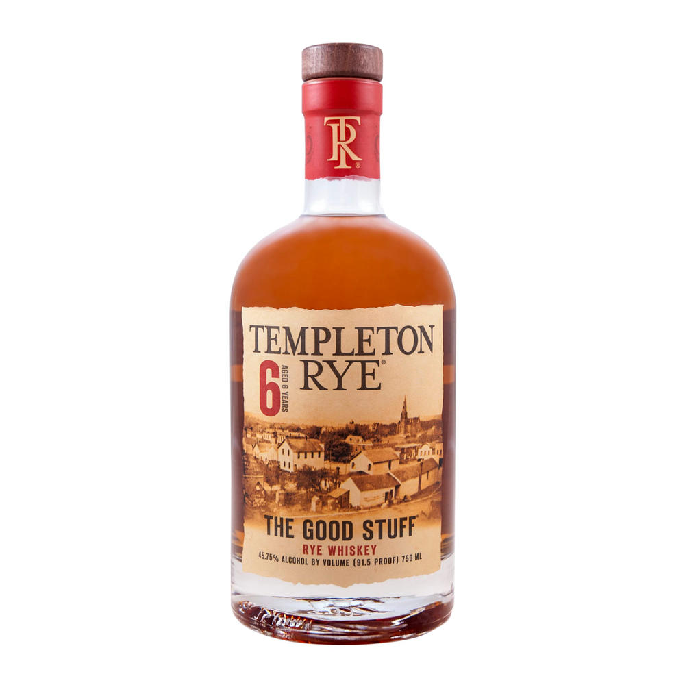 Templeton 6 Year Old Straight Rye Whiskey 700ml - Kent Street Cellars