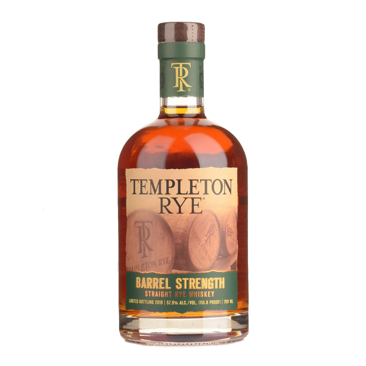 Templeton Barrel Strength Straight Rye Whiskey 700ml