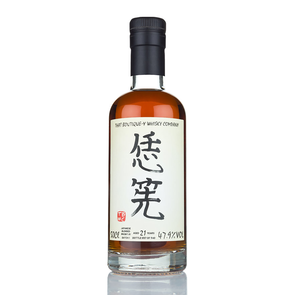 That Boutique-y Whisky Company Japanese Blended Whisky #1 Batch 2 21 Year Old 500ml - Kent Street Cellars