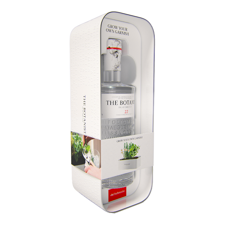 The Botanist Islay Dry Gin 700ml + Planter Gift Pack
