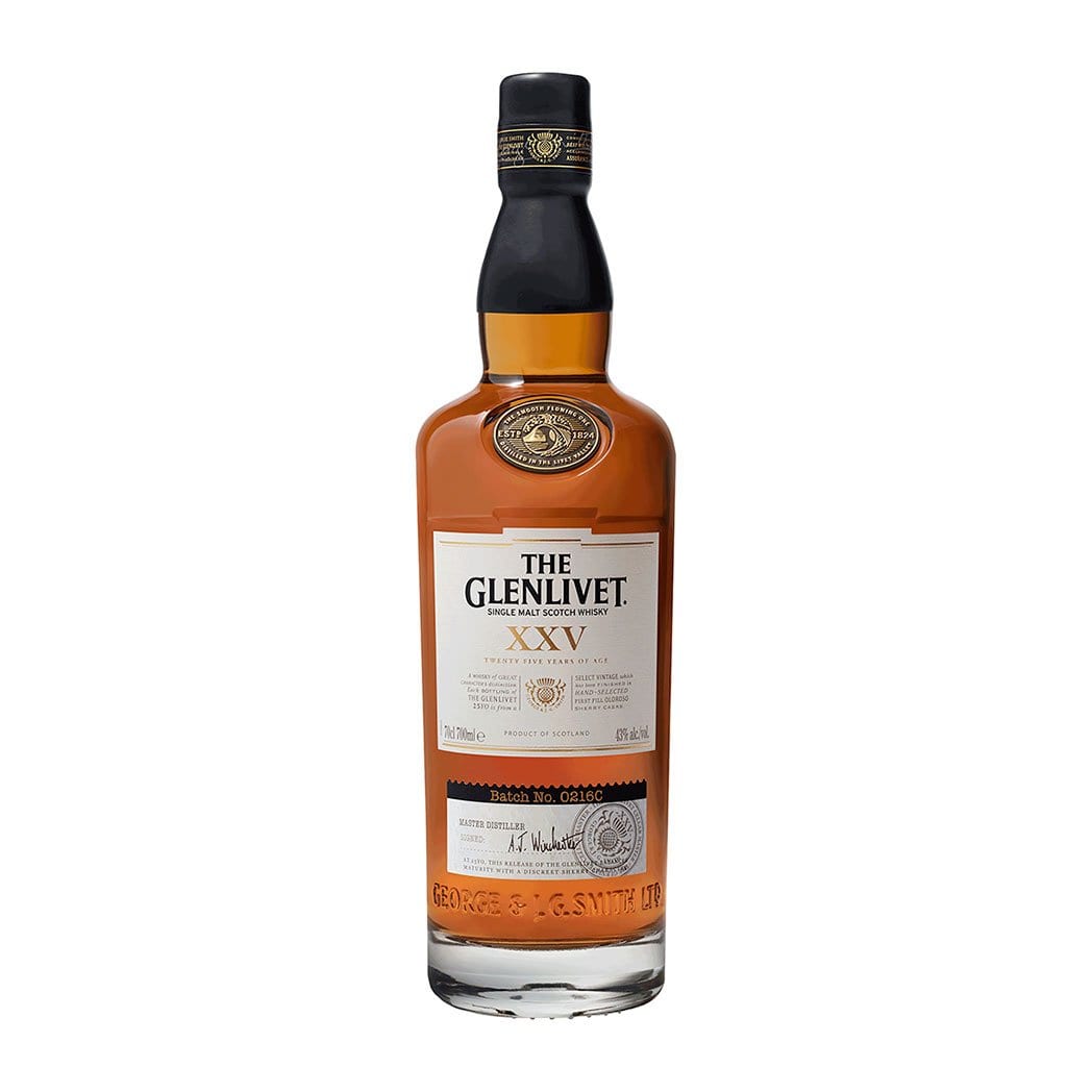 Glenlivet XXV 25 Year Old Single Malt Scotch Whisky 700ml - Kent Street Cellars