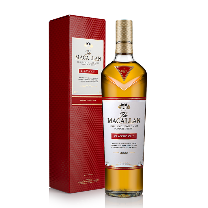 The Macallan Classic Cut Cask Strength Single Malt Scotch Whisky 700ml (2020 Edition)