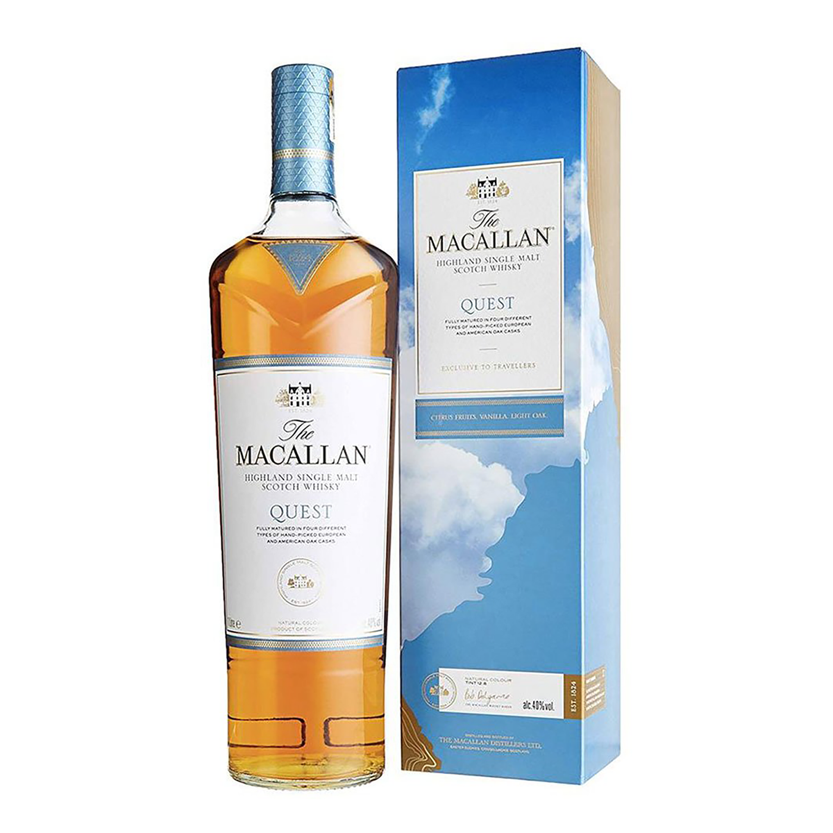 The Macallan Quest Single Malt Scotch Whisky 1L - Kent Street Cellars