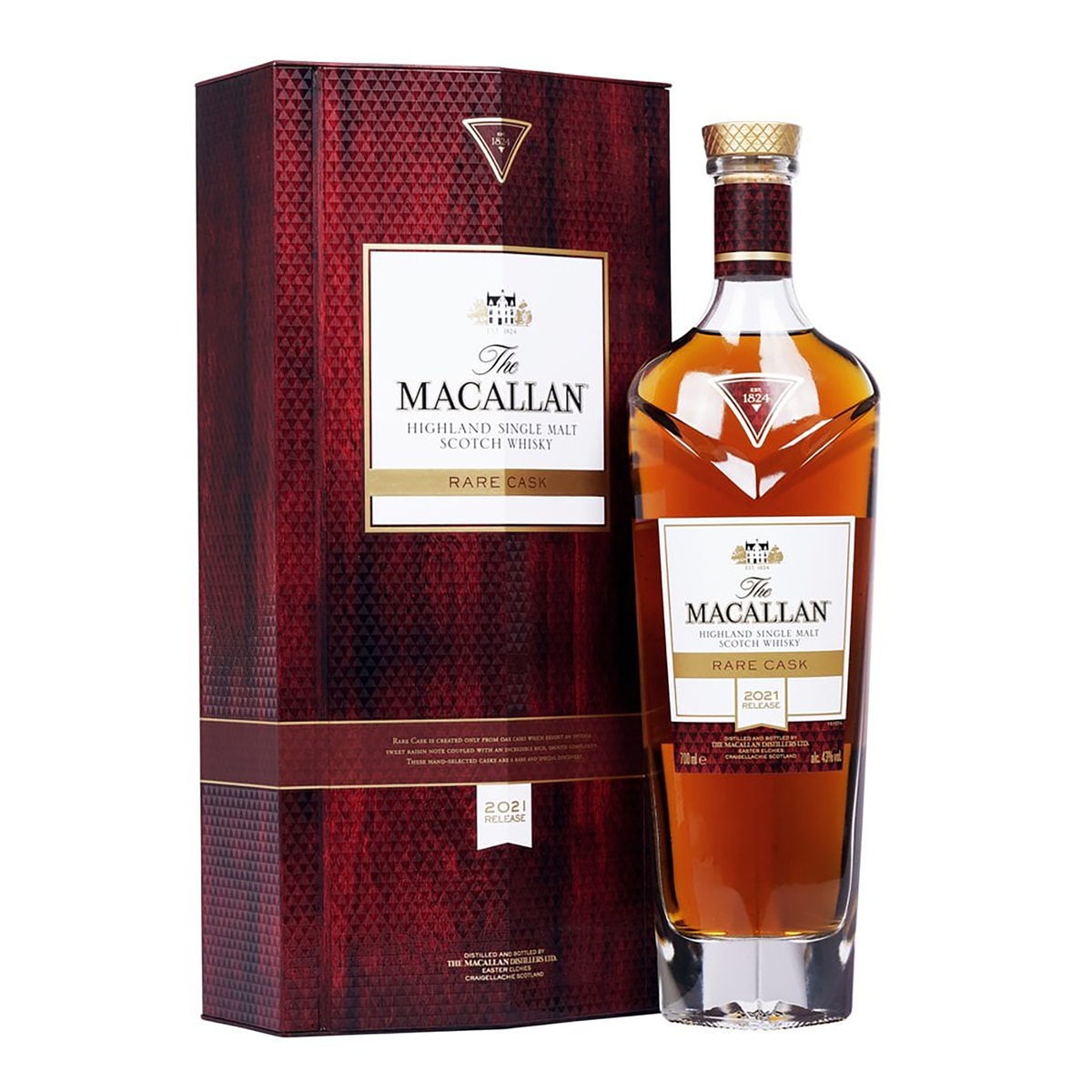The Macallan Rare Cask Single Malt Scotch Whisky 700ml (2021 Release) - Kent Street Cellars