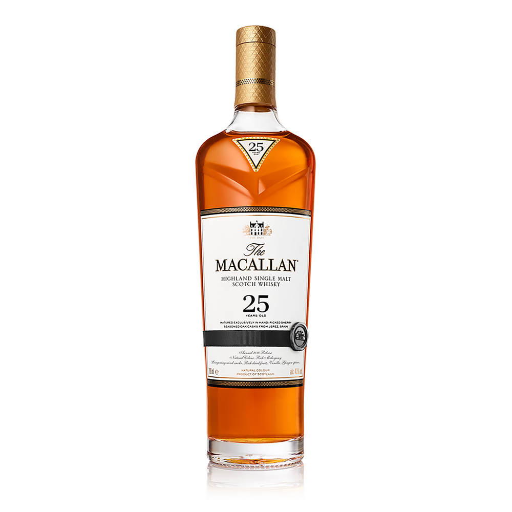 The Macallan Sherry Oak 25 Years Old Single Malt Scotch Whisky 700ml (2020 Release) - Kent Street Cellars