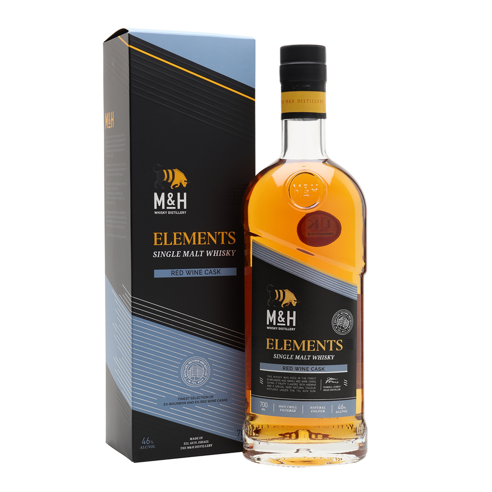 The Milk & Honey Distillery Elements Red Wine Cask Single Malt Israeli Whisky 700ml - Kent Street Cellars