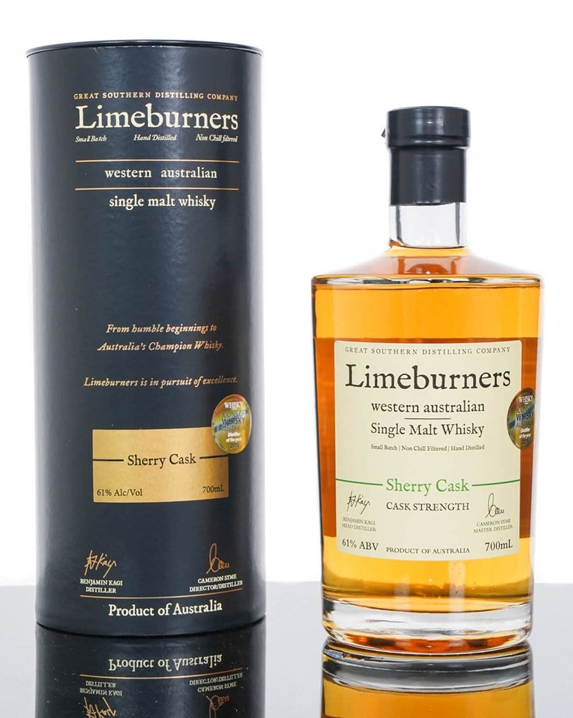 Great Southern Distillery Limeburners Sherry Cask Cask Strength Single Malt Whisky 700ml - Kent Street Cellars