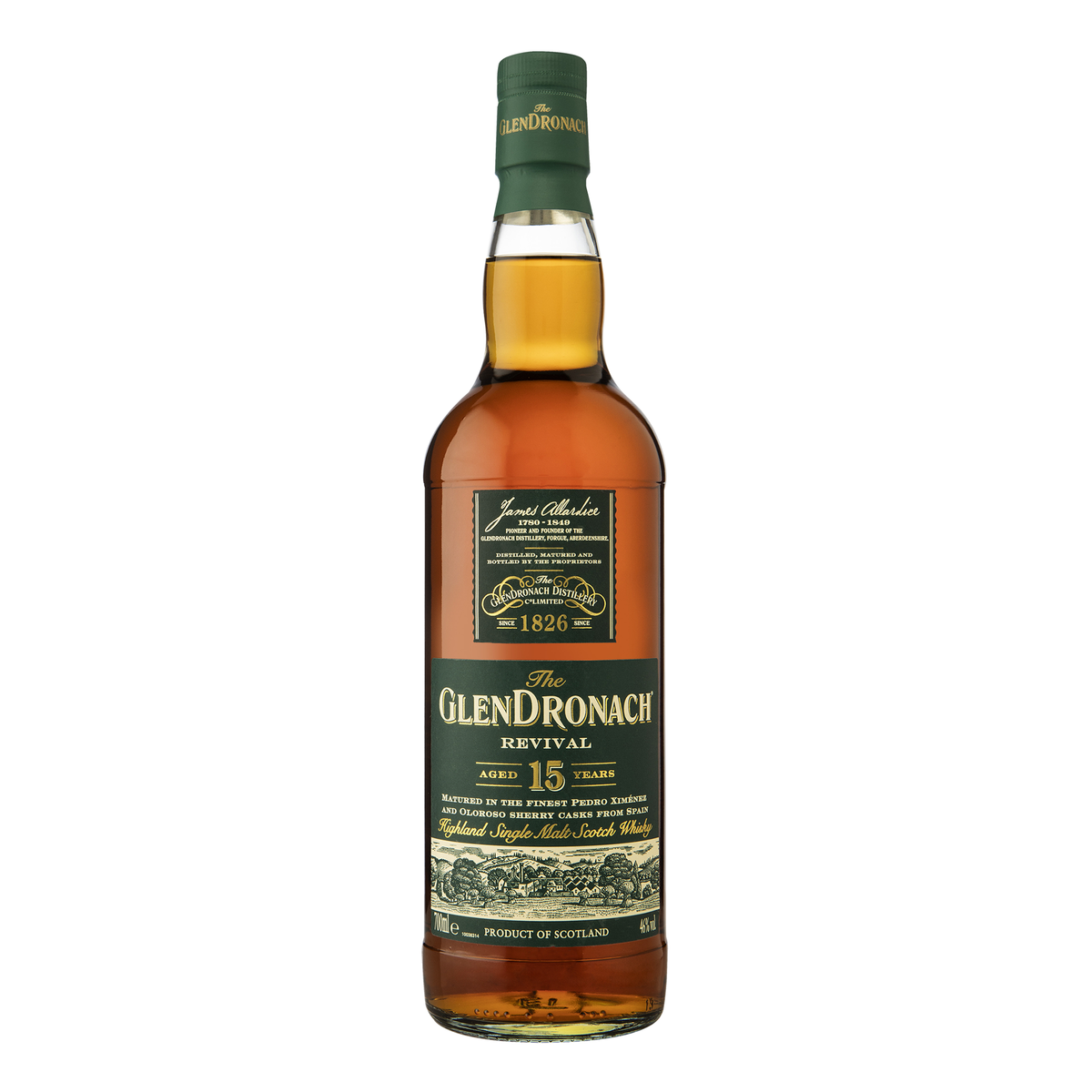 The Glendronach Revival 15 Year Old Single Malt Scotch Whisky 700ml - Kent Street Cellars