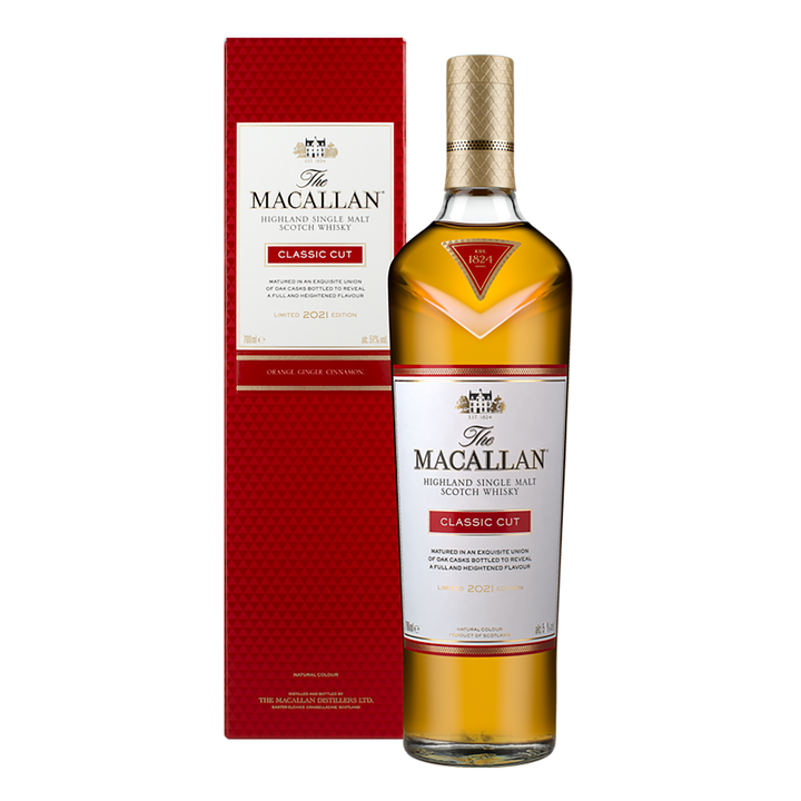 The Macallan Classic Cut Cask Strength Single Malt Scotch Whisky 700ml (2021 Edition)