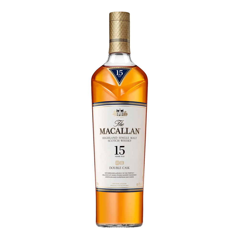 The Macallan Double Cask 15 Year Old Single Malt Scotch Whisky 700ml - Kent Street Cellars