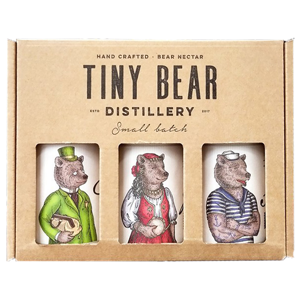 Tiny Bear Distillery Tasting Trio Gin Set - Kent Street Cellars