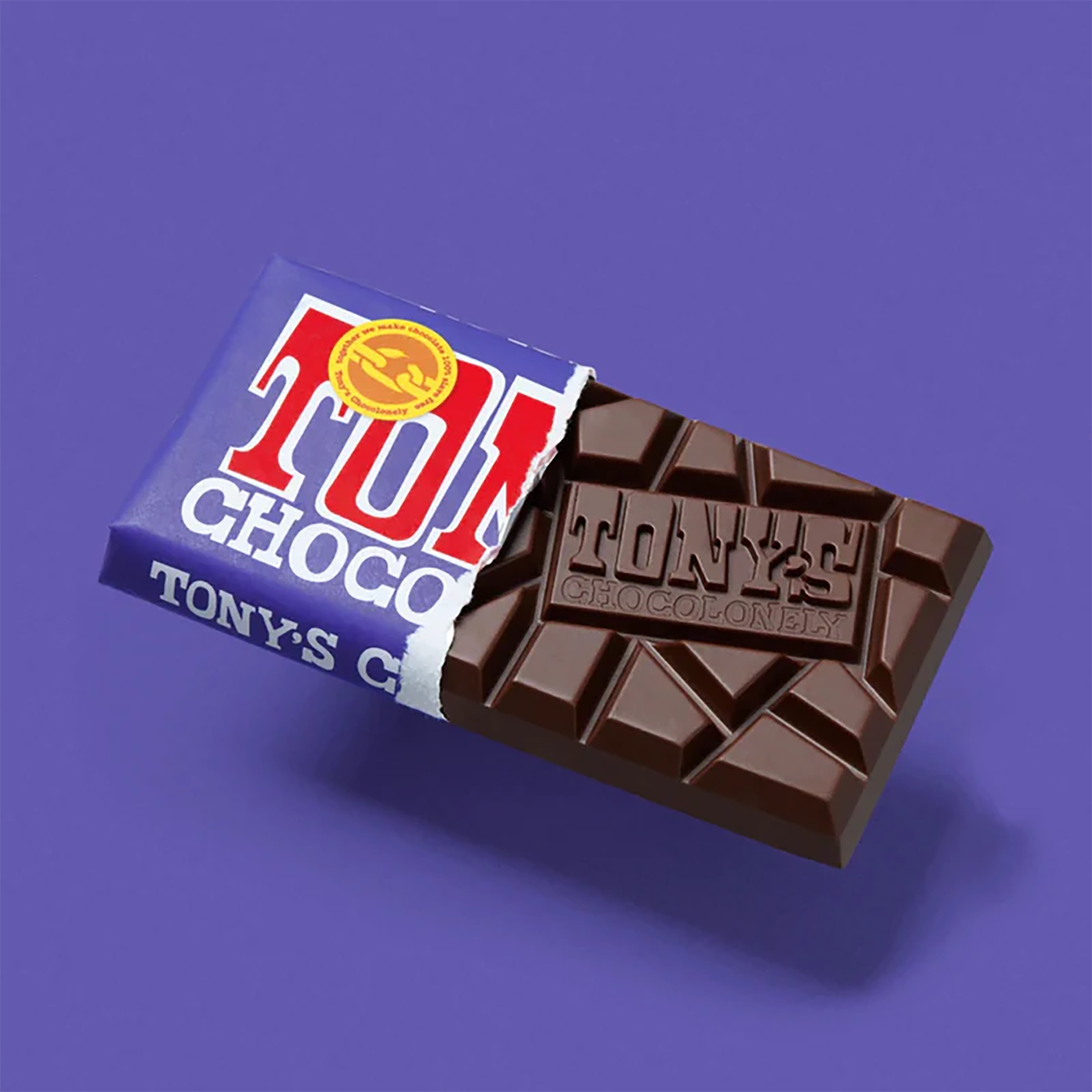 Tony's Chocolonely Dark Chocolate Pretzel Toffee 180g