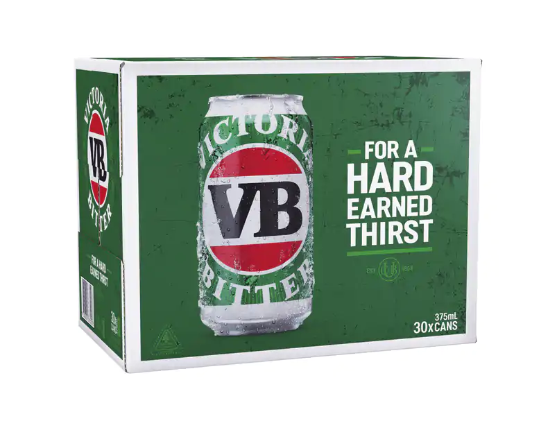 Victoria Bitter Cans (Case x 30) - Kent Street Cellars