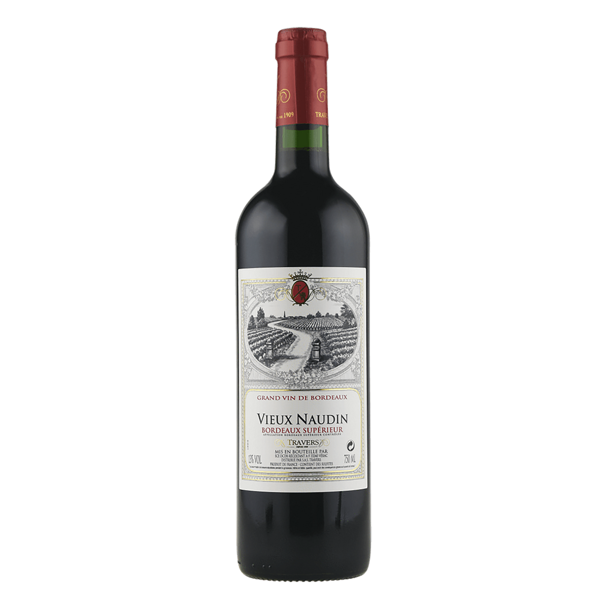 Vieux Naudin Bordeaux Superieur 2022 - Kent Street Cellars