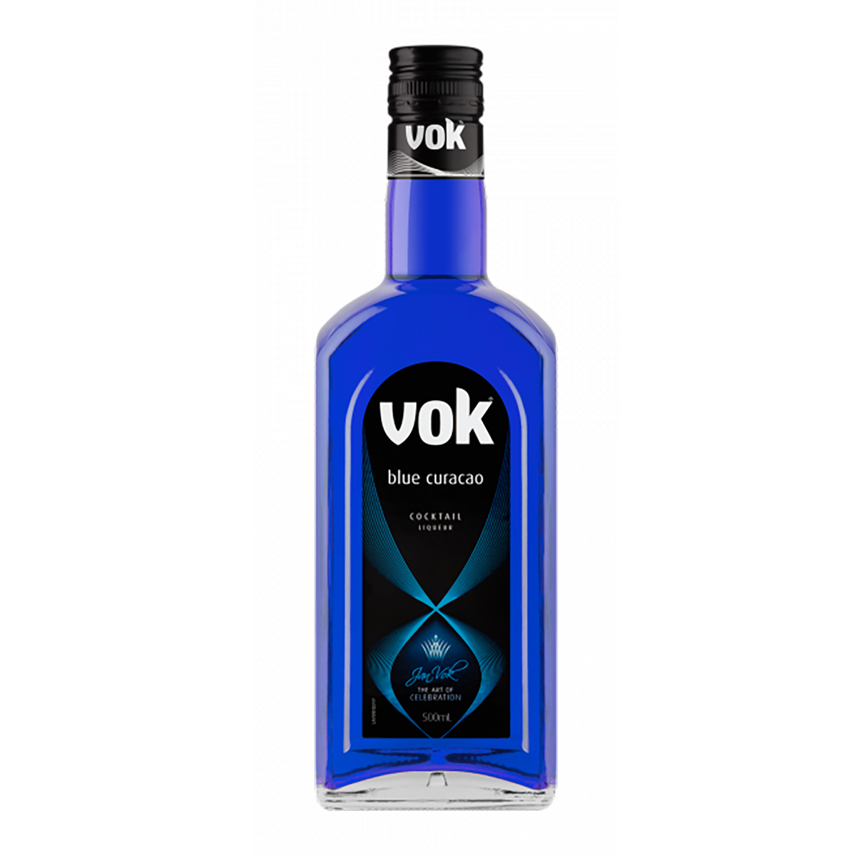 Vok Blue Curacao Liqueur 500ml - Kent Street Cellars