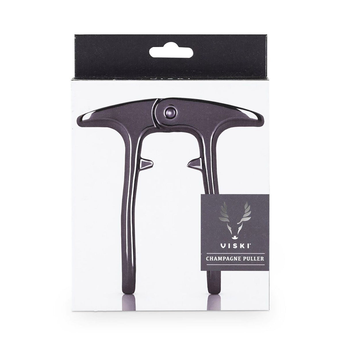 VISKI Warren Gunmetal Black Champagne Puller