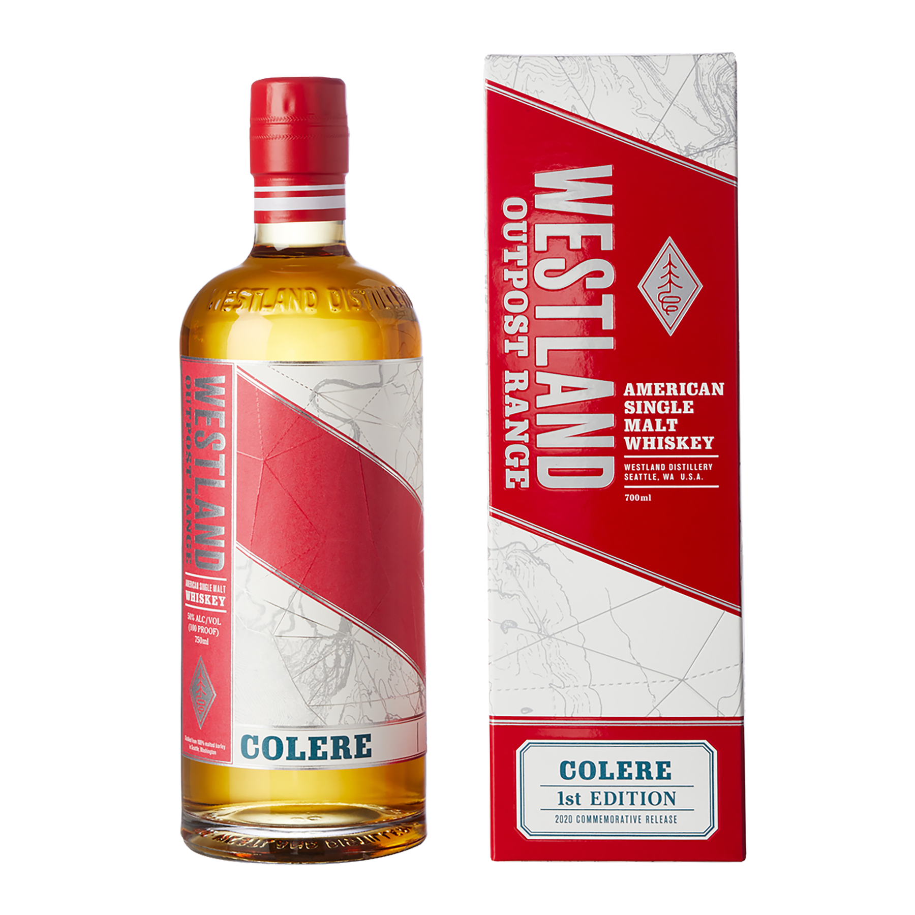 Westland Colere 1st Edition American Single Malt Whiskey 700ml (2020 Release) - Kent Street Cellars