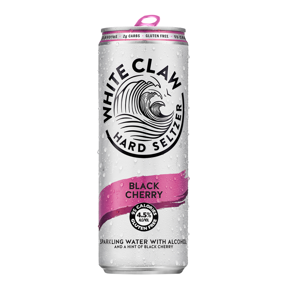 White Claw Hard Seltzer Black Cherry (4 Pack) - Kent Street Celalrs