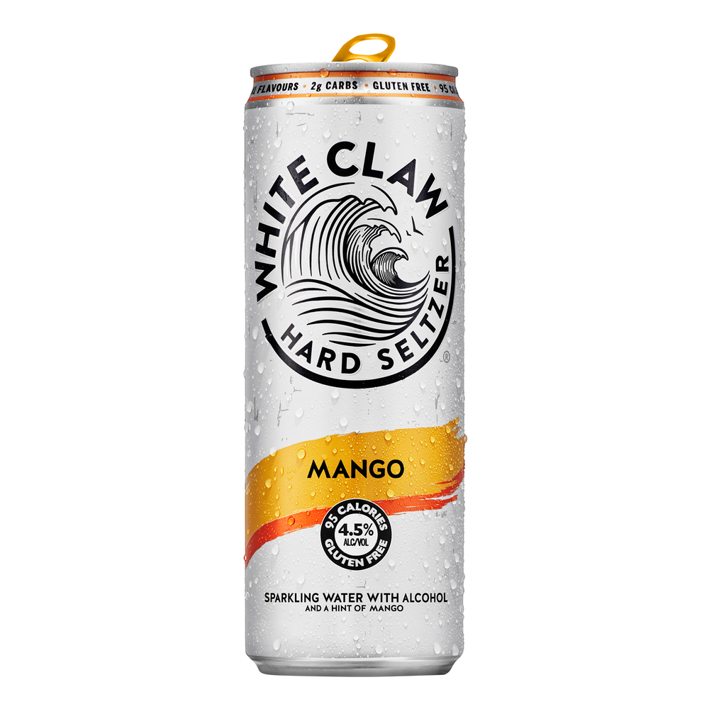 White Claw Hard Seltzer Mango (Case) - Kent Street Cellars