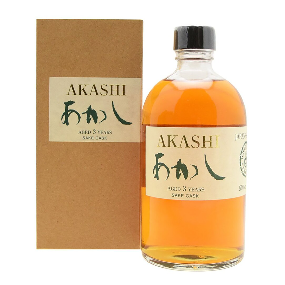 White Oak Akashi 3 Year Old Sake Cask Single Malt Japanese Whisky 500ml - Kent Street Cellars