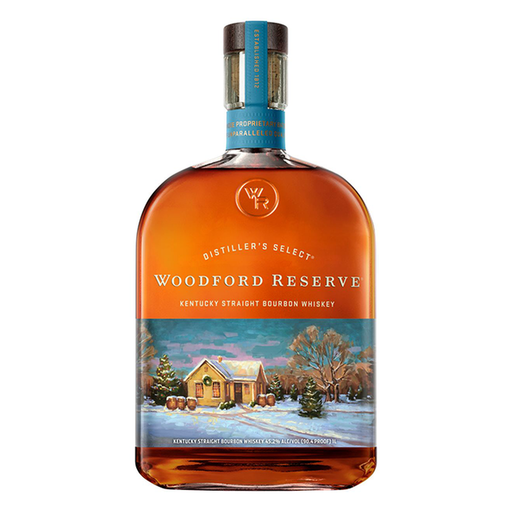 Woodford Reserve Distiller's Select 2018 Holiday Kentucky Straight Bourbon Whiskey 1L - Kent Street Cellars