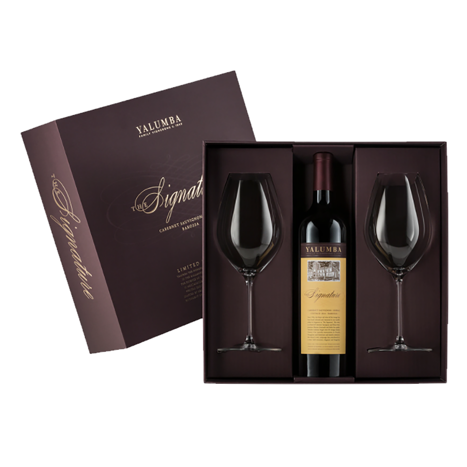 Yalumba The Signature + Riedel Glass Gift Pack